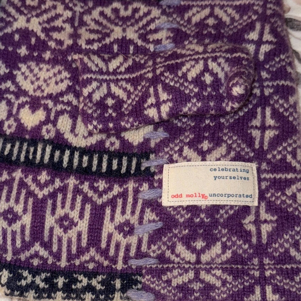 Odd Molly Purple Sweater - Picture 3 of 16
